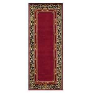 Home Decorators Collection Churchill Red 2 ft. 3 in. x 10 ft. Runner 3841135110