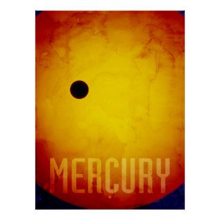 The Planet Mercury Poster