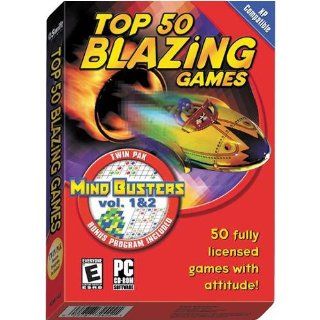 COSMI Top 50 Blazing Games/Mind Busters Vol. 1 & 2 Twin Pak (Windows) Video Games
