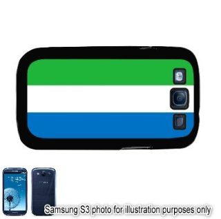 Sierra Leone Flag Samsung Galaxy S3 i9300 Case Cover Skin Black Cell Phones & Accessories
