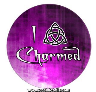 I Love Charmed Pinback Button 