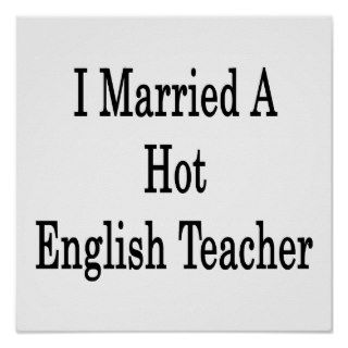 I Married A Hot English Teacher Posters