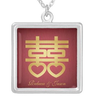 Double Happiness necklace