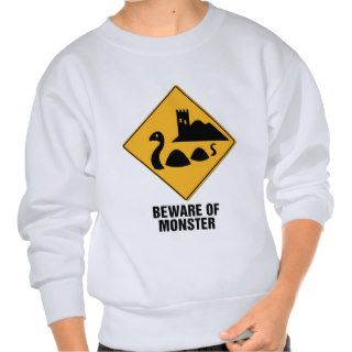 Beware Of Monster Pullover Sweatshirt