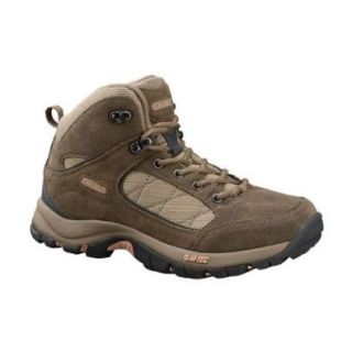 Hi Tec Women's Kuleni Mid Light Hiking Boot,Smokey Brown/Taupe/Bloom,10 M US Shoes