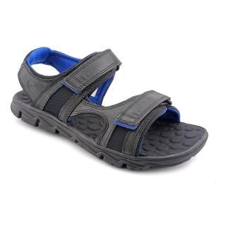 Rockport Men's 'Rocsports Lite Summer Three Strap' Black Leather Sandals Rockport Sandals