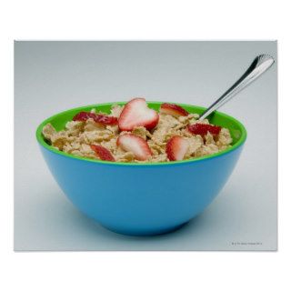 Bowl of cereal poster