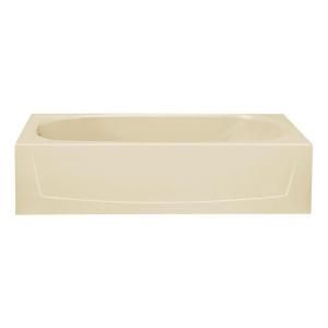 Performa 5 ft. Left Drain Soaking Tub in Almond DISCONTINUED 71041112 47