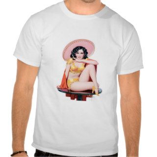 Sombrero Girl Tee Shirts