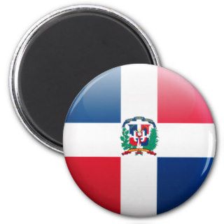 Dominican Republic Flag Refrigerator Magnets