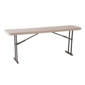 Lifetime 8 ft. Folding Seminar and Conference Table in White 80177