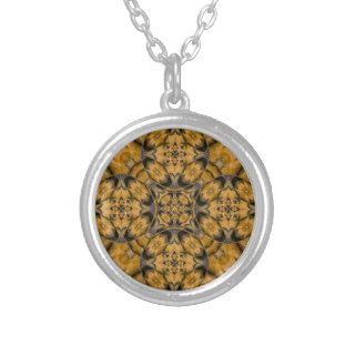 Stone mandala pendants