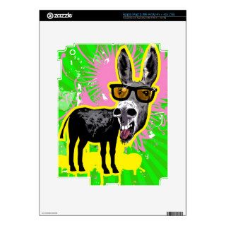Donkey Wearing Sunglasses Skin For iPad 3