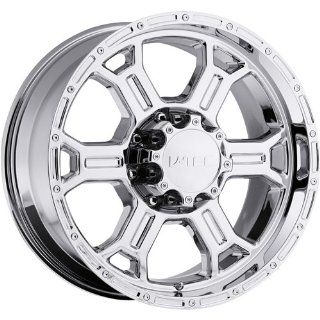 V Tec Raptor 17 Chrome Wheel / Rim 6x135 with a 25mm Offset and a 87.1 Hub Bore. Partnumber 372 7836PC25 Automotive