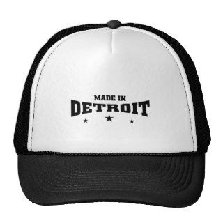 Made ion detroit hat