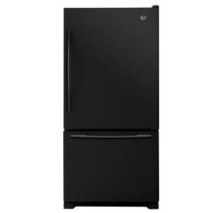 Maytag EcoConserve 33 in. W 21.9 cu. ft. Bottom Freezer Refrigerator in Black MBF2258XEB