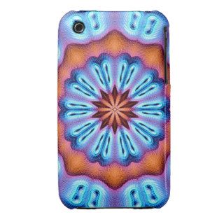 Chic Elegant Retro Abstract Floral Pattern iPhone 3 Case