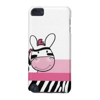 Cute Pink Zebra iPod Touch Custom Case