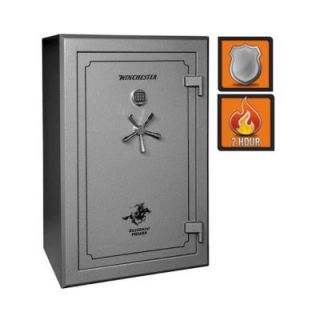 Winchester Safes Silverado Premier 38 Fire Safe Electronic Lock 51 Gun Granite Gloss S 6040 38 11 E