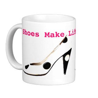 Female High Fashion Shoes coffee mug