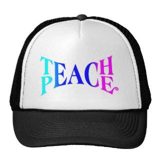Teach Peace Good Vibes Hat