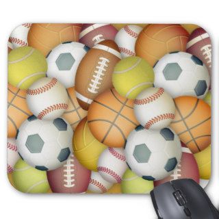 Sports balls Mousepad
