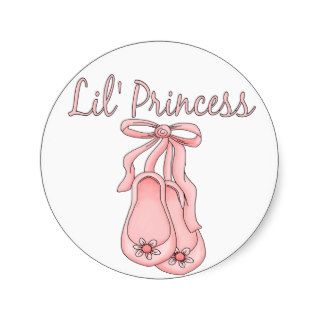 Lil' Princess Ballet Shoes   1 Stickers