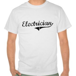 Electrician Professional Job Tshirts