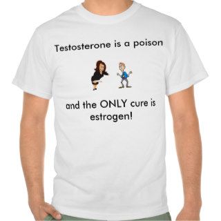 Testosterone is a poison t shirt