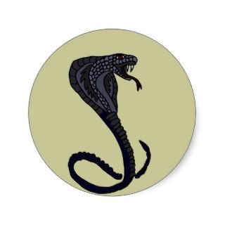 XX  King Cobra Snake Design Stickers