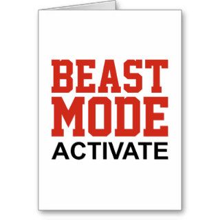 Beast Mode Activate Cards