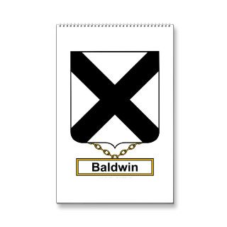 Baldwin Family Crest Calendar
