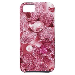 Red Flower Bouquet Bling Bling Diamonds iPhone 5 Case