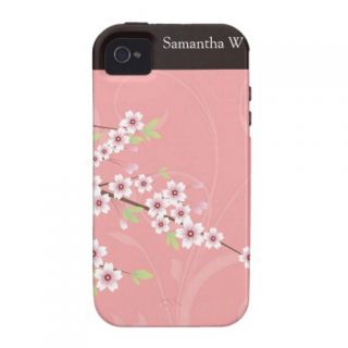 Soft Pink Cherry Blossom iPhone 4/4S Case