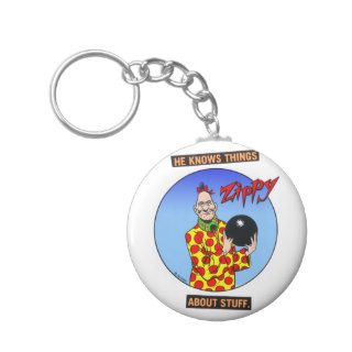Zippy knows things.key chains