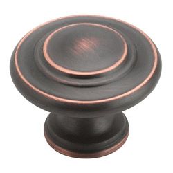 Amerock Oil Rubbed Bronze Inspiration Three ring Knobs (Pack of 10) Amerock Cabinet Hardware