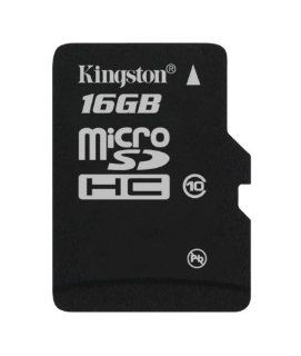 Kingston 16 GB Class 10 MicroSD Flash Card SDC10/16GBSP Electronics