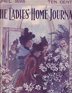1898 Ladies Home Journal   April   Easter Number Pixies  
