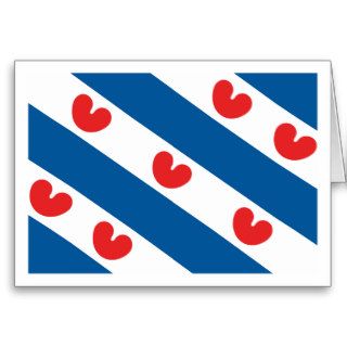 Friesland Flag Greeting Card
