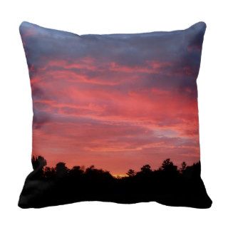 Sunset After The Storm Pillow