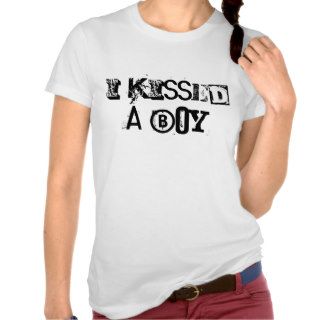 I Kissed a Boy Tshirts