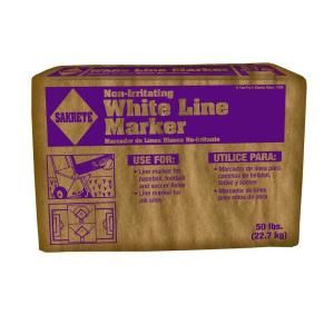 Basalite Sakrete 50# White Line Marker 100060757