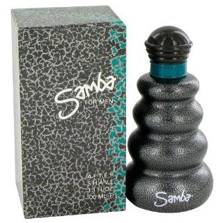 Mens Samba By Perfumers Workshop   After Shave 3.4 Oz Health & Personal Care