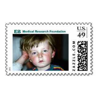 little boy close up, EB, Medical Research FoundPostage