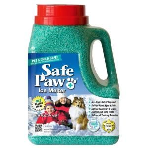 Safe Paw Case of 8 lb. Jugs of Pet And Child Friendly Ice Melt (Green Seal of Approvals 100% Salt Free   Case of 6 ) 9562551818