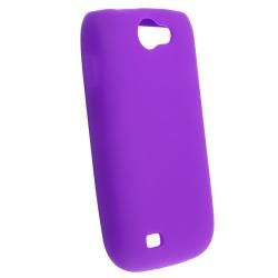 BasAcc Purple Silicone Skin Case for Samsung Exhibit 2 4G T679 BasAcc Cases & Holders