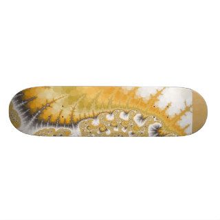 Gold Stingray Skateboard
