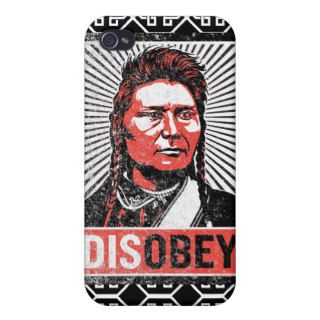 Chief Joseph Disobey  iPhone 4 Case