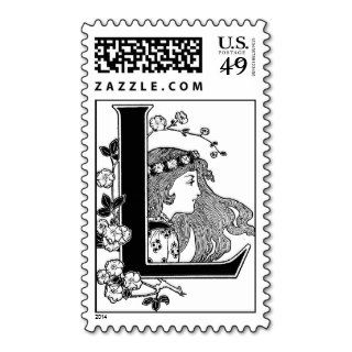 Letter L ~ Monogram Stamp