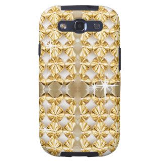 gold Bling Samsung Galaxy S3 Cases